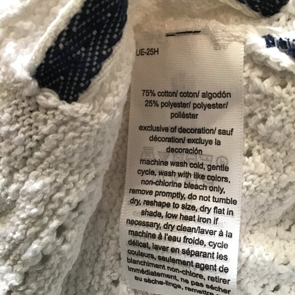 Tommy Jeans White Crochet XS Cropped Cami Top With Straps & Logo Waist Tie - Picture 7 of 7